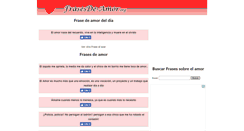 Desktop Screenshot of frasesde-amor.org