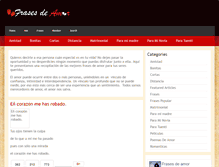 Tablet Screenshot of frasesde-amor.net